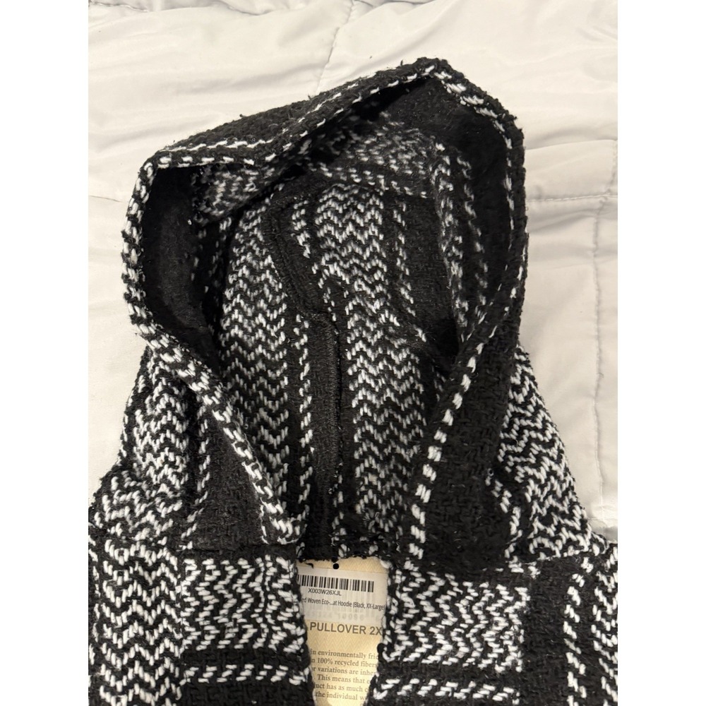Baja Joe Unisex Black /White Pullover Hoodie Hippie Mexican Baja XXL NWT!!! - Picture 5 of 10